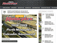Tablet Screenshot of motorplex.com.au