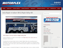 Tablet Screenshot of motorplex.com